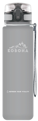 KOBONA Motivational Sport Water Bottles 1000ml Series